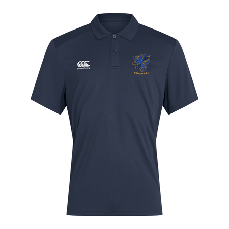 Bangor Rugby Club - Ladies Club Dry Polo - Navy - Canterbury - Stash Shop