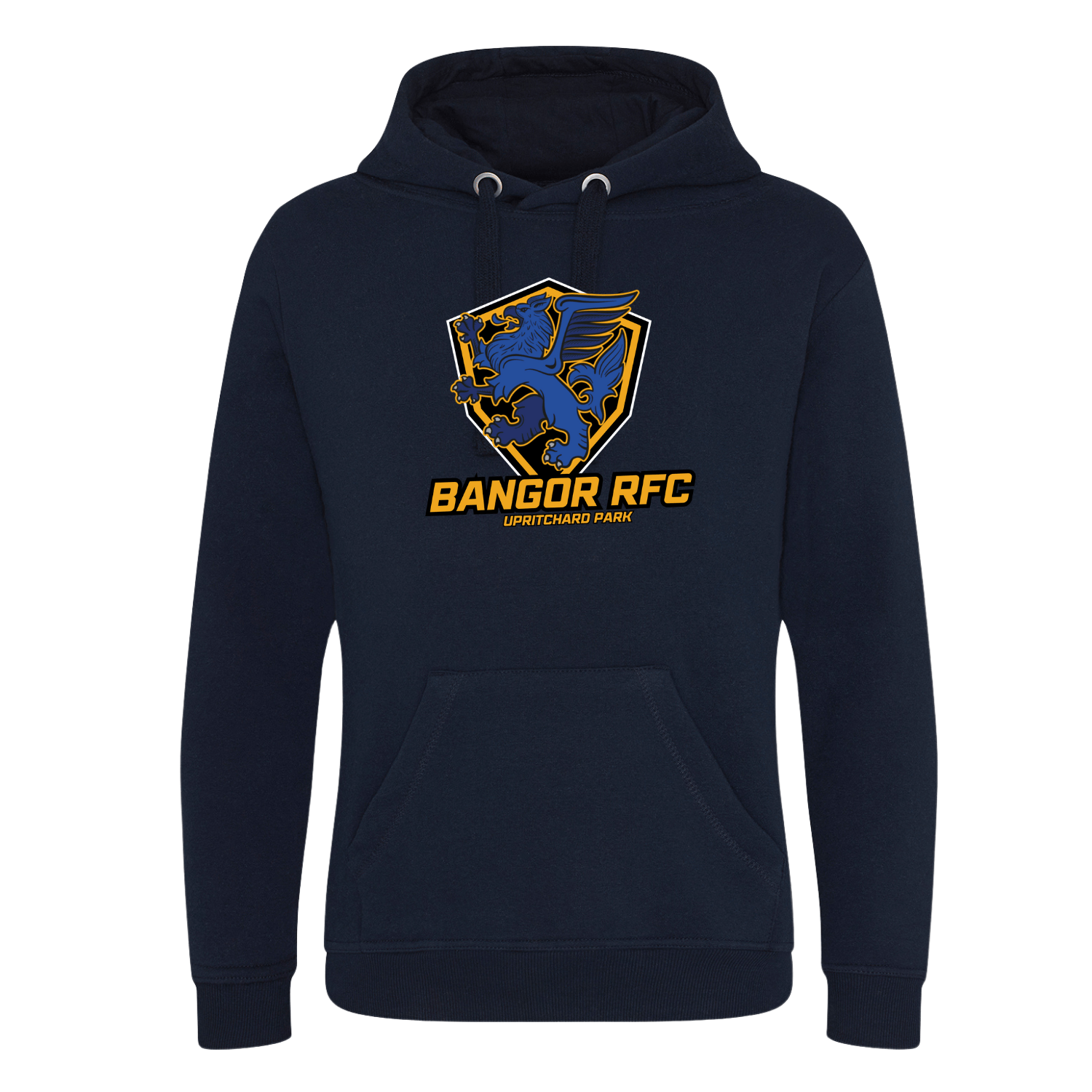 Bangor Rugby Club - Logo Hoody - Navy - Stash Inc. - Stash Shop
