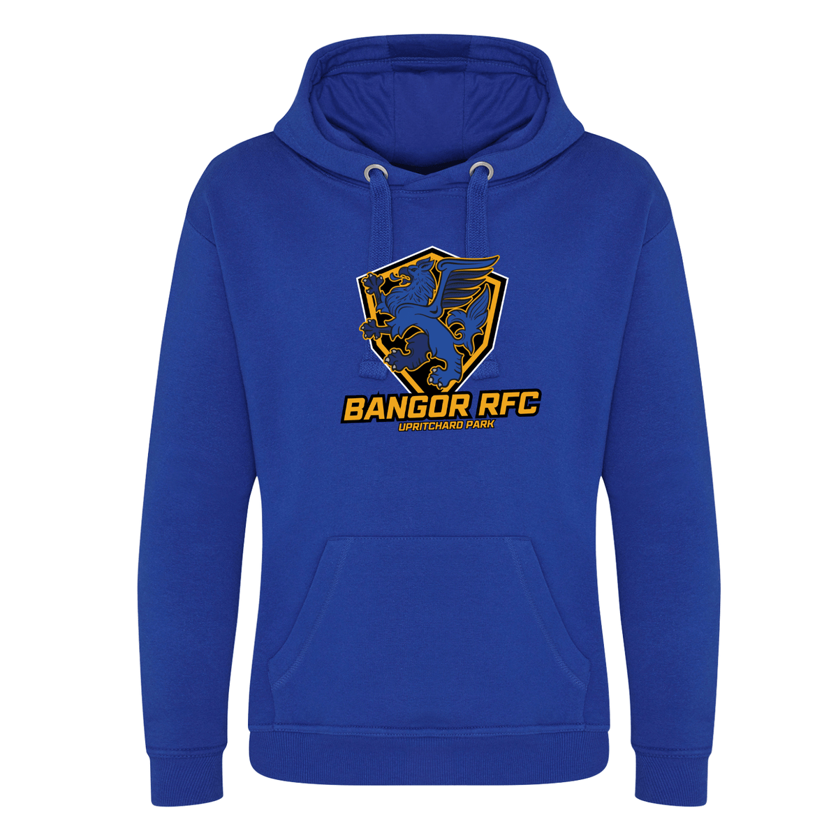 Bangor Rugby Club - Logo Hoody - Royal - Stash Inc. - Stash Shop