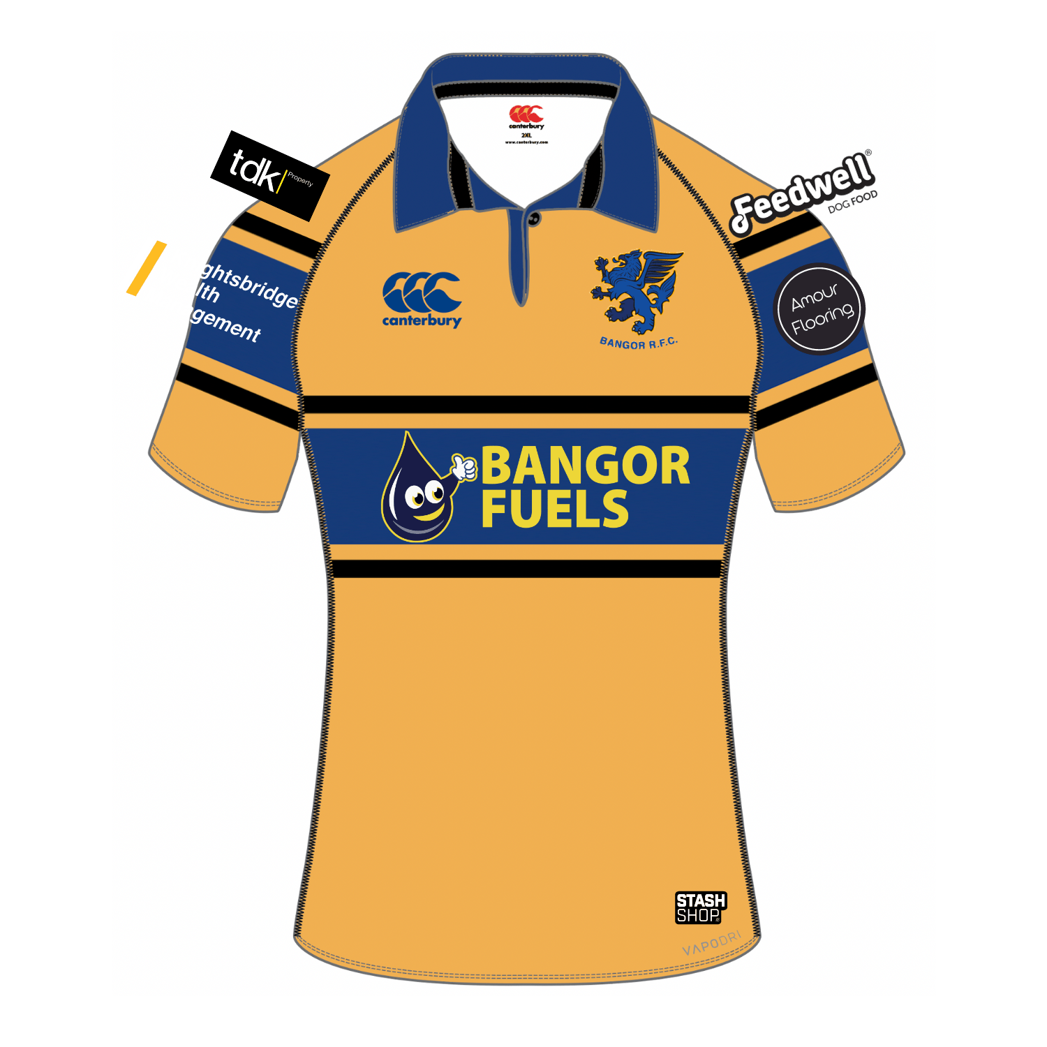 Bangor Rugby Club - MTO Minis Playing Shirt - Canterbury - Stash Shop