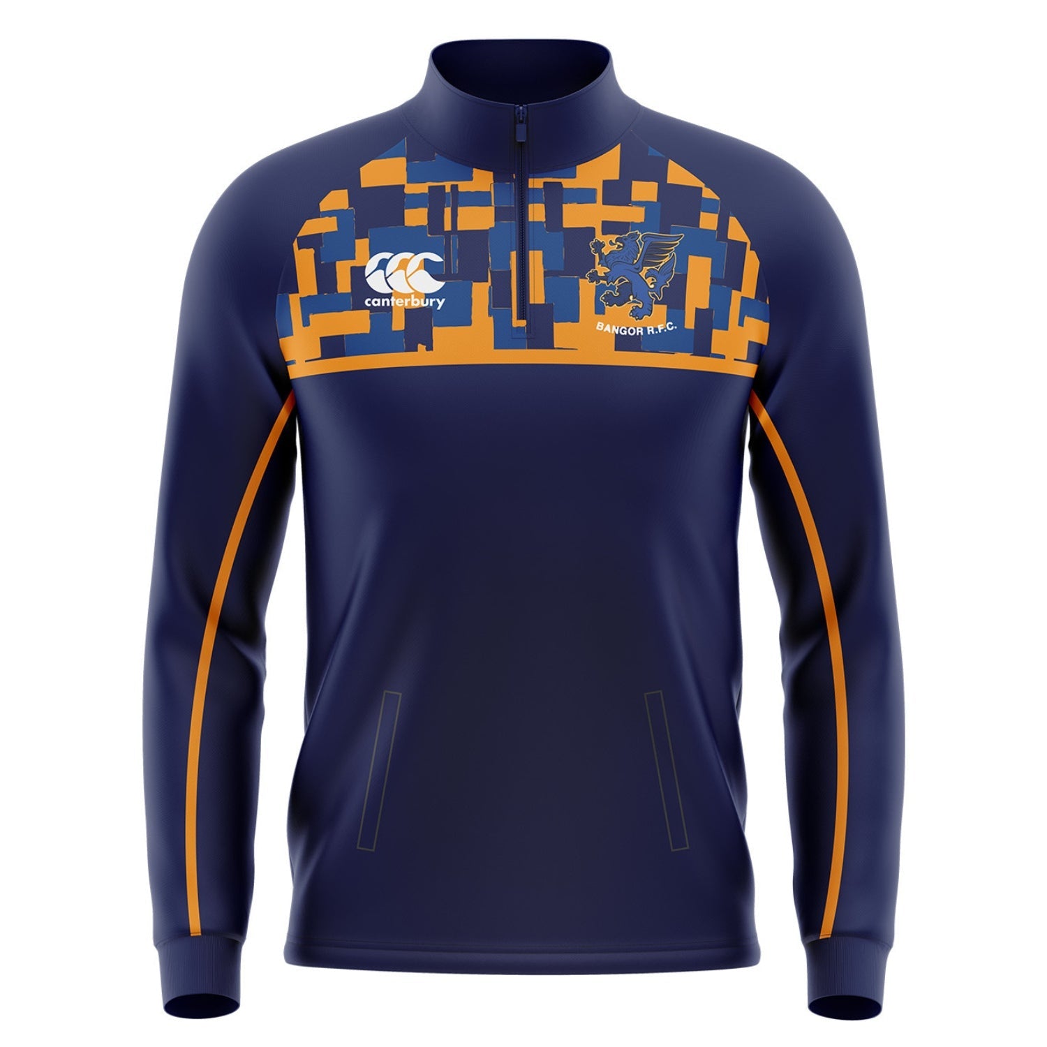 Bangor Rugby Club - MTO Thermal 1/4 Zip - Canterbury - Stash Shop