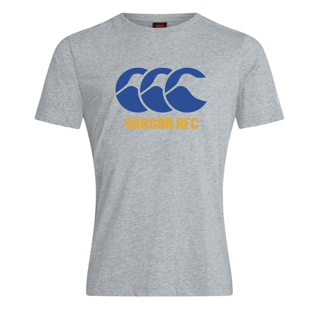 Bangor Rugby Club - Plain Tee - Grey - Canterbury - Stash Shop