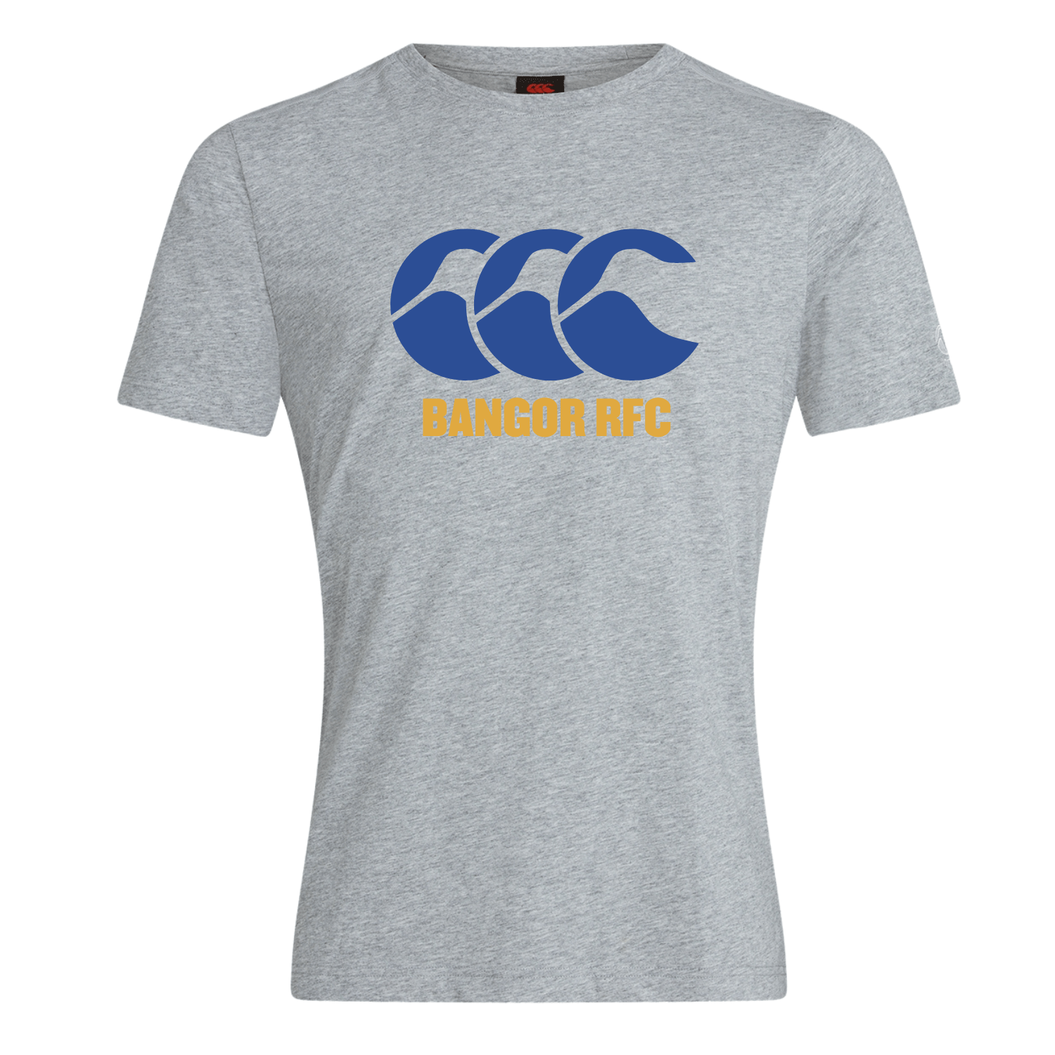 Bangor Rugby Club - Plain Tee - Grey - Canterbury - Stash Shop