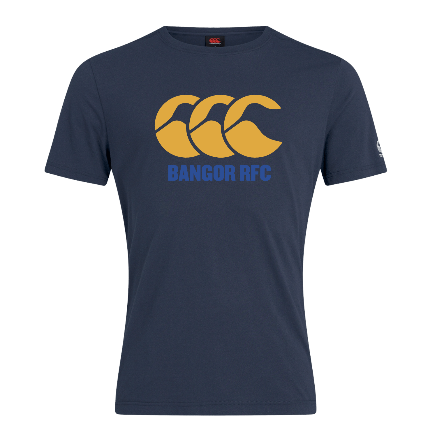 Bangor Rugby Club - Plain Tee - Navy - Canterbury - Stash Shop