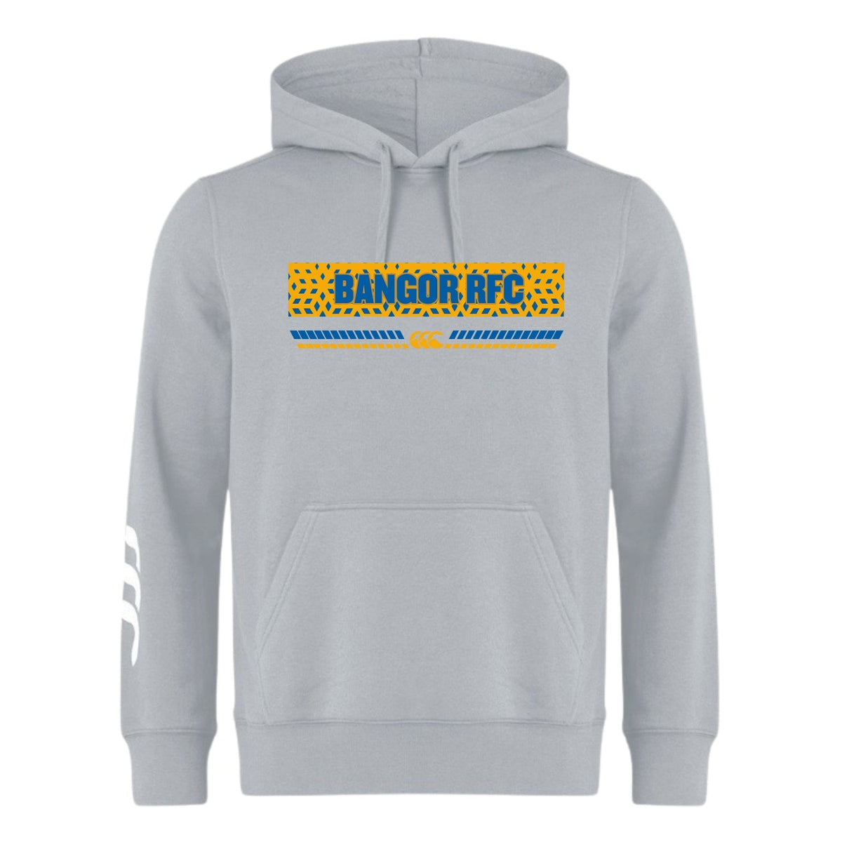 Bangor Rugby Club - Tile Hoodie - Grey - Canterbury - Stash Shop