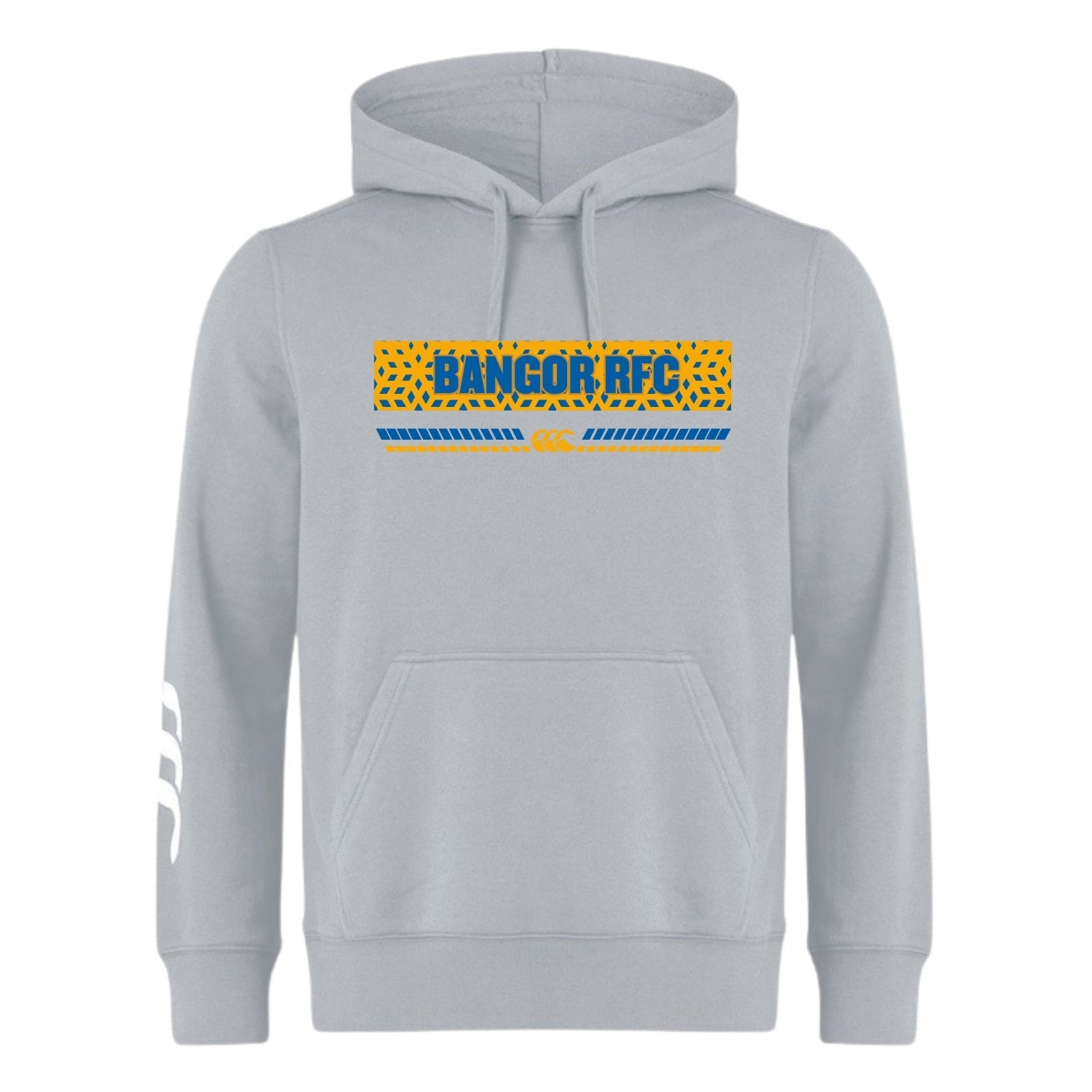 Bangor Rugby Club - Tile Hoodie - Grey - Canterbury - Stash Shop