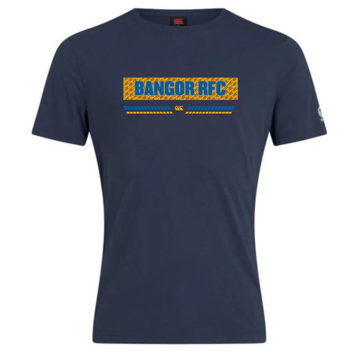 Bangor Rugby Club - Tile Tee - Navy - Canterbury - Stash Shop