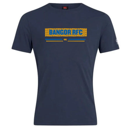 Bangor Rugby Club - Tile Tee - Navy - Canterbury - Stash Shop
