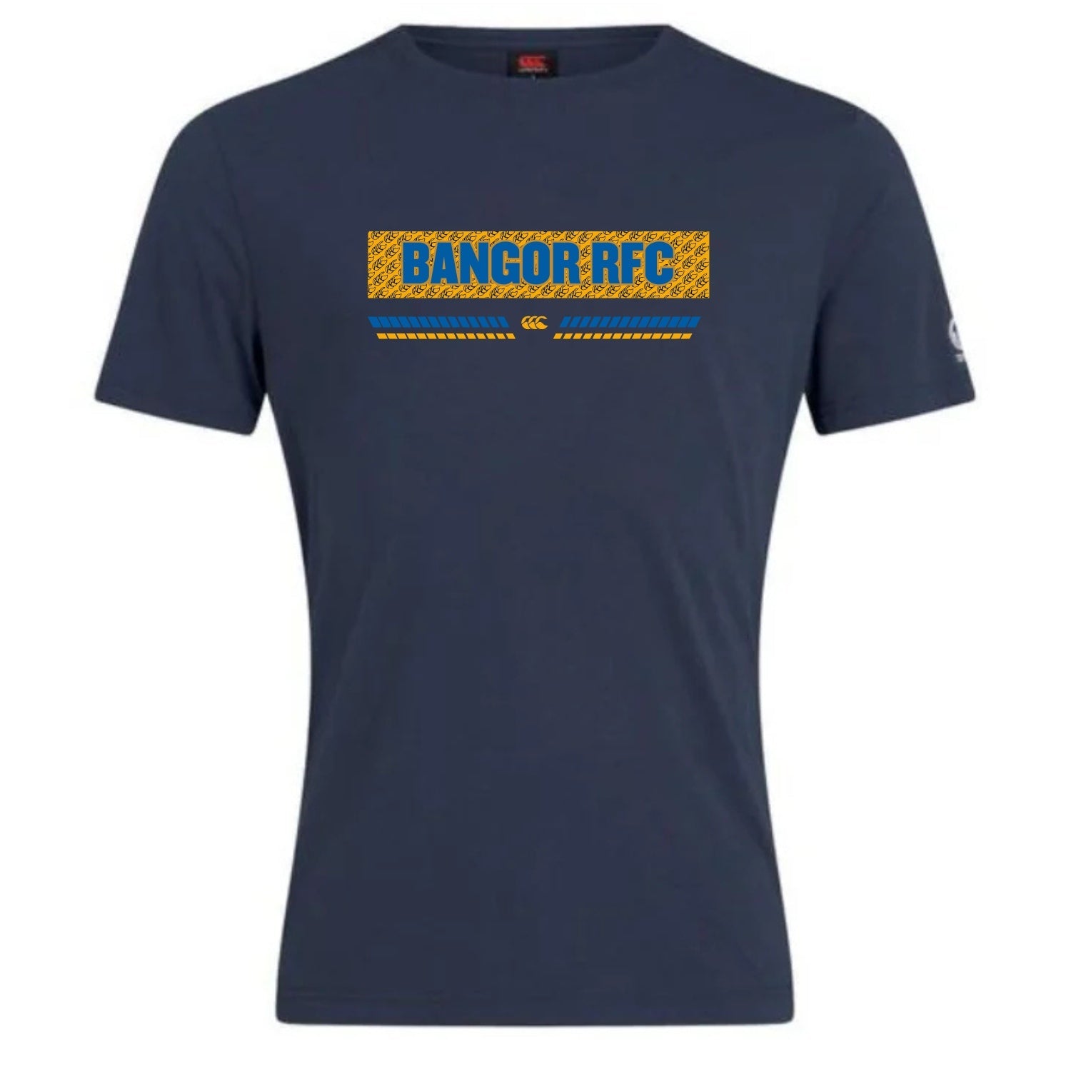 Bangor Rugby Club - Tile Tee - Navy - Canterbury - Stash Shop