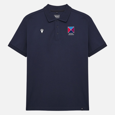 Belfast Harlequins Andros Casual Cotton Polo - Macron - Stash Shop