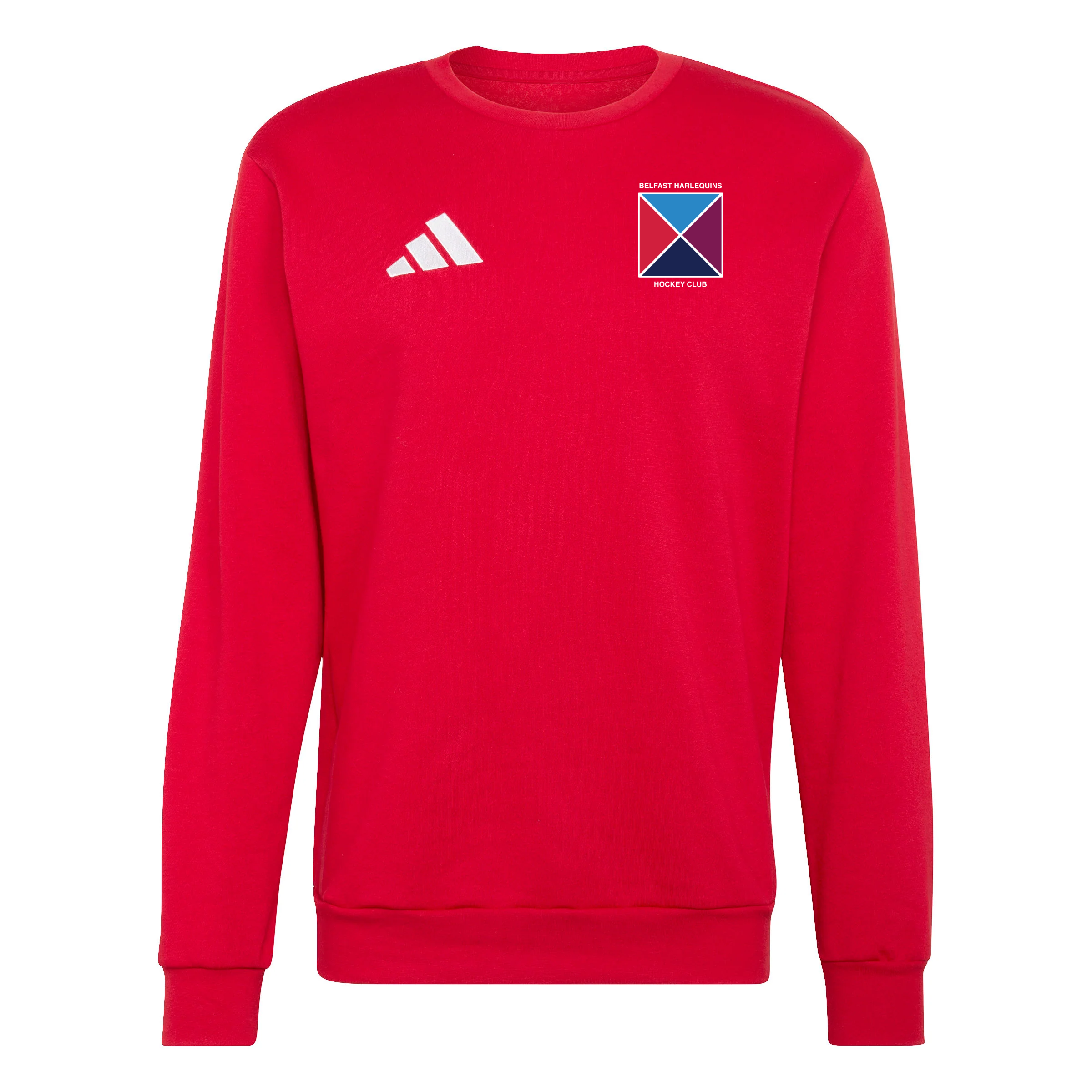 Belfast Harlequins Hockey Club - Core Cotton Sweatshirt - Red