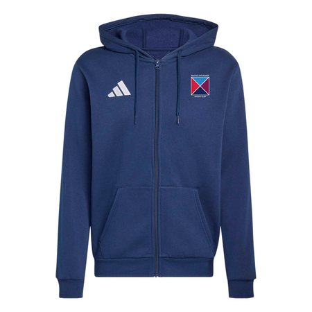 Belfast Harlequins Hockey Club - Core Full-Zip Cotton Hoodie - Navy
