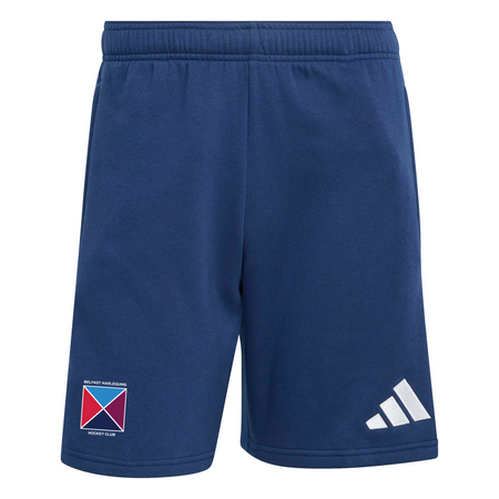 Belfast Harlequins Hockey Club - Core Zip-Pocket Cotton Sweatshorts - Navy