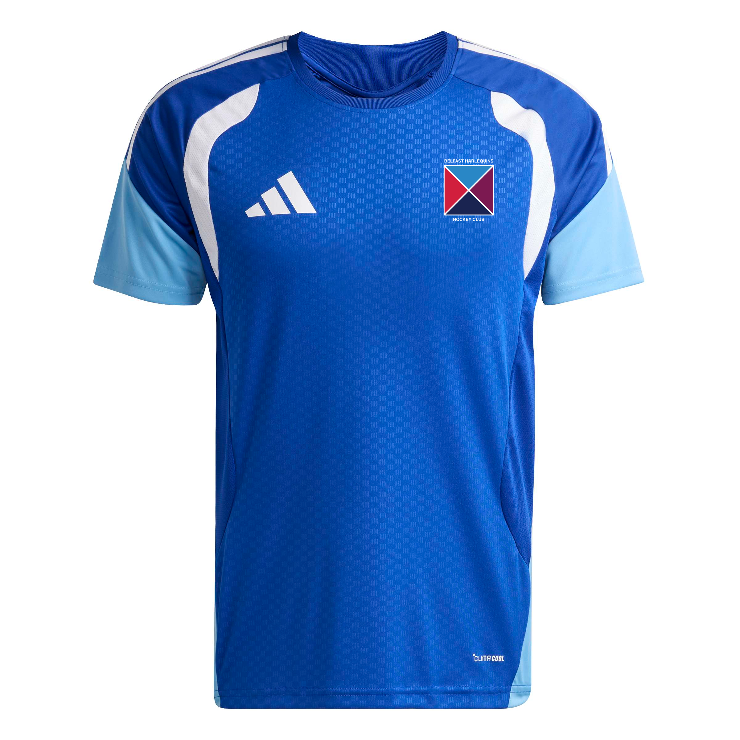 Belfast Harlequins Hockey Club - Advantage Competition Slim-Fit SS Training Shirt - Blue