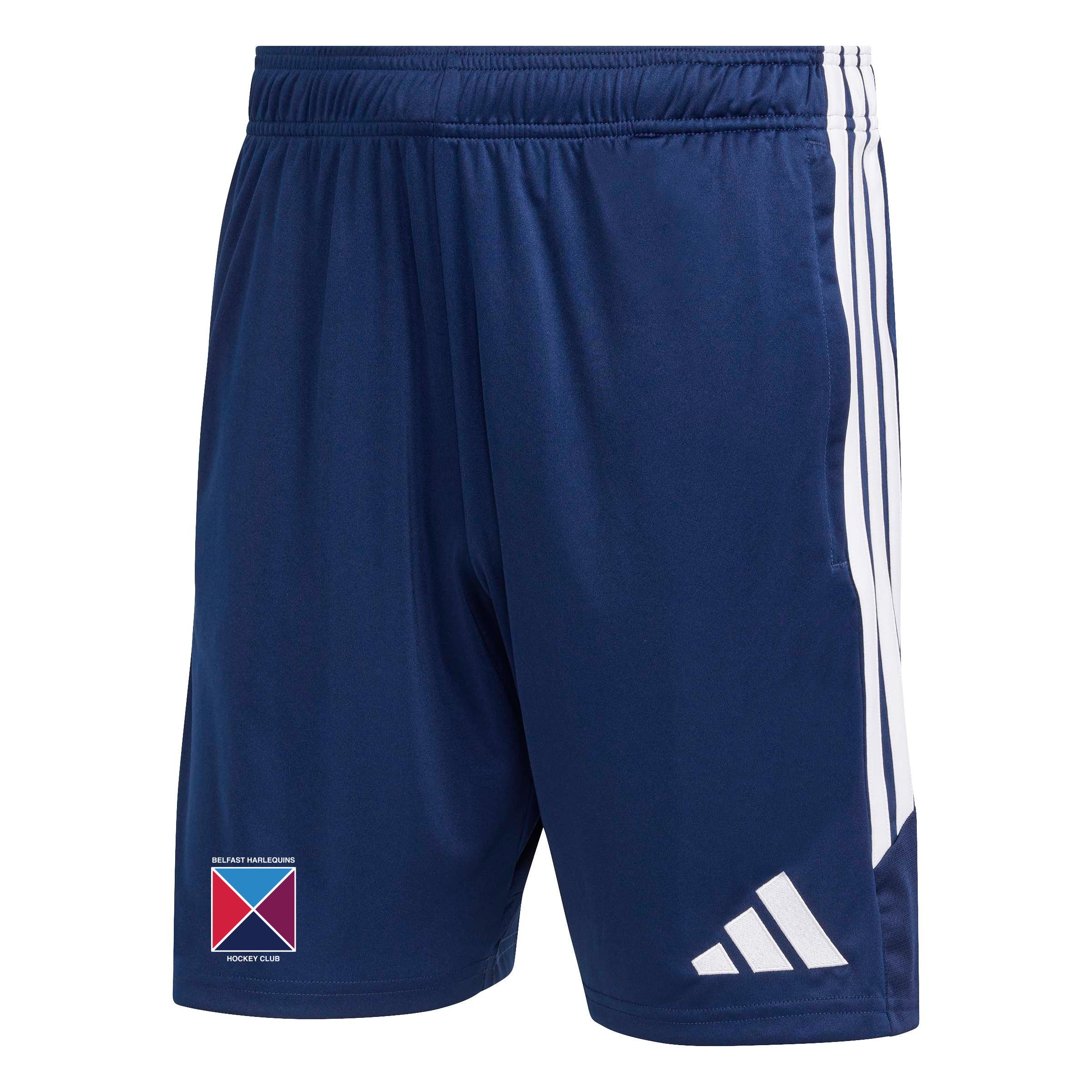Belfast Harlequins Hockey Club - Advantage League Zip-Pocket Training Shorts - Navy