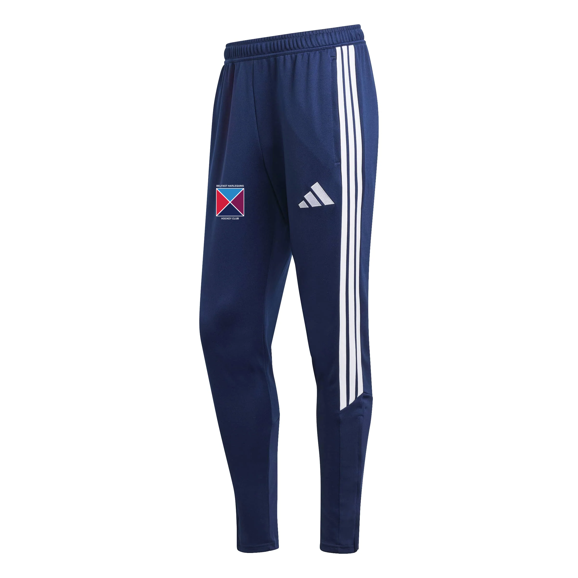Belfast Harlequins Hockey Club - Advantage League Zip-Pocket Training Track Pants - Navy