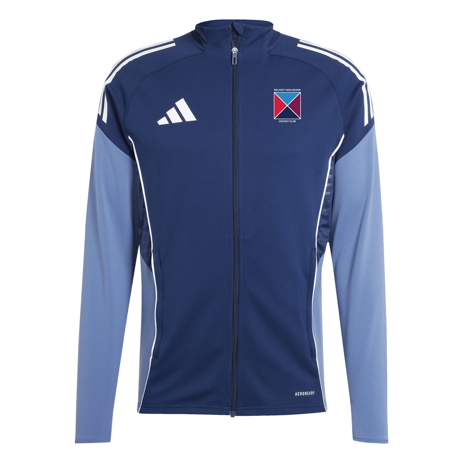 Belfast Harlequins Hockey Club - Advantage 25 Competition Slim Training Jacket - Navy -adidas- Stash Shop