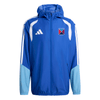 Belfast Harlequins Hockey Club - Advantage Competition Hooded All-Weather Jacket - Blue -adidas- Stash Shop