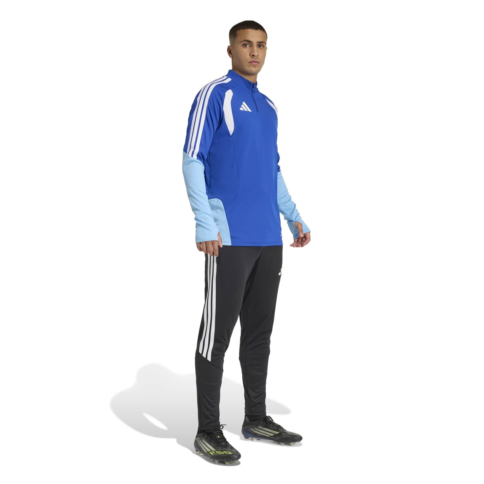 Belfast Harlequins Hockey Club - Advantage Competition Slim-Fit 1/4-Zip Training Top - Blue -adidas- Stash Shop
