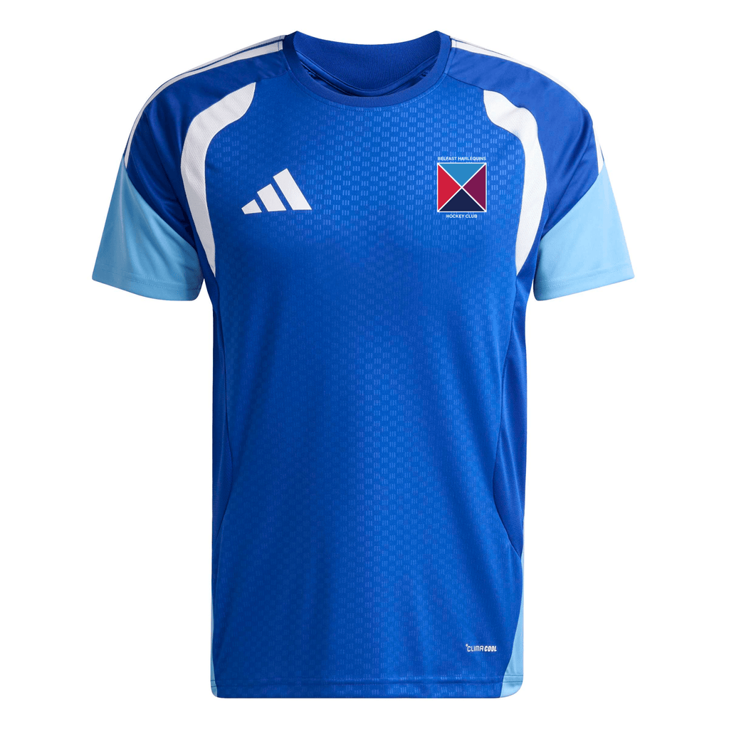 Belfast Harlequins Hockey Club - Advantage Competition Slim-Fit SS Training Shirt - Blue -adidas- Stash Shop