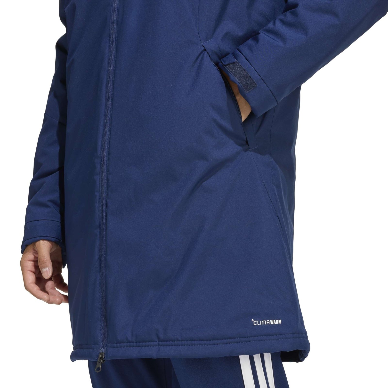 Belfast Harlequins Hockey Club - Advantage Hooded Stadium Parka - Navy -adidas- Stash Shop