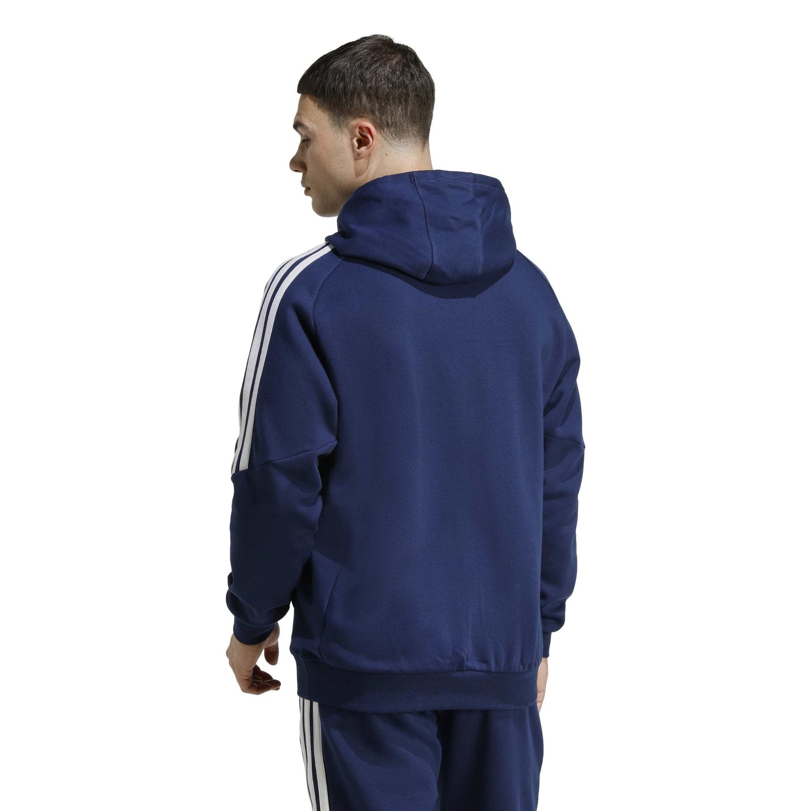 Belfast Harlequins Hockey Club - Advantage League Loose-Fit Pull-Over Cotton Hoodie - Navy -adidas- Stash Shop