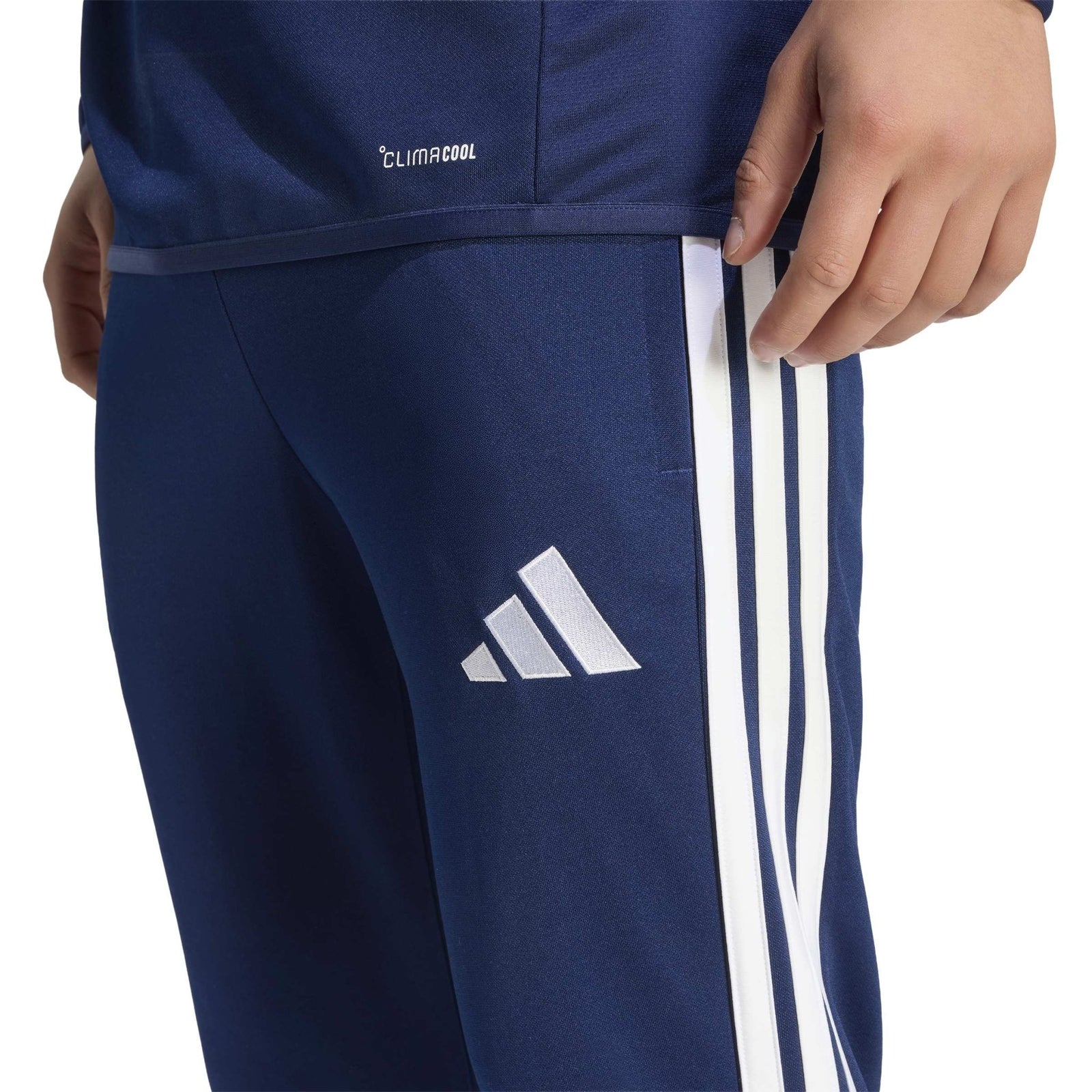 Belfast Harlequins Hockey Club - Advantage League Slim-Fit Zip-Pocket Training Track Pants - Navy -adidas- Stash Shop