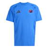 Belfast Harlequins Hockey Club - Advantage Travel SS Cotton Tee - Blue -adidas- Stash Shop