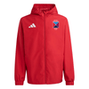 Belfast Harlequins Hockey Club - Core Hooded All-Weather Jacket - Red -adidas- Stash Shop