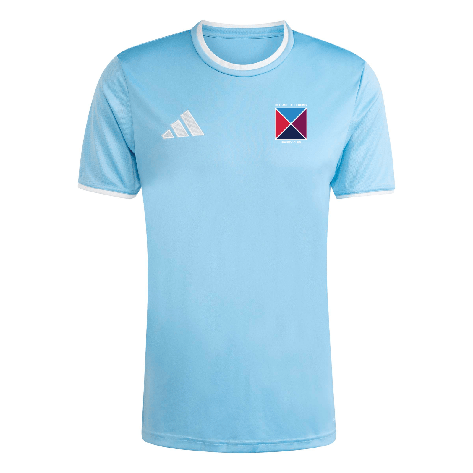 Belfast Harlequins Hockey Club - Core SS Shirt - Blue -adidas- Stash Shop