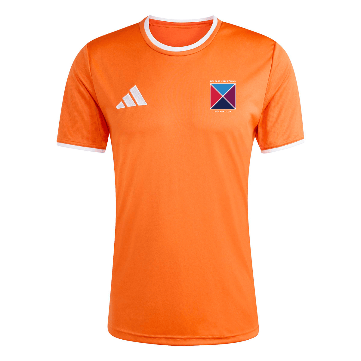 Belfast Harlequins Hockey Club - Core SS Shirt - Orange -adidas- Stash Shop