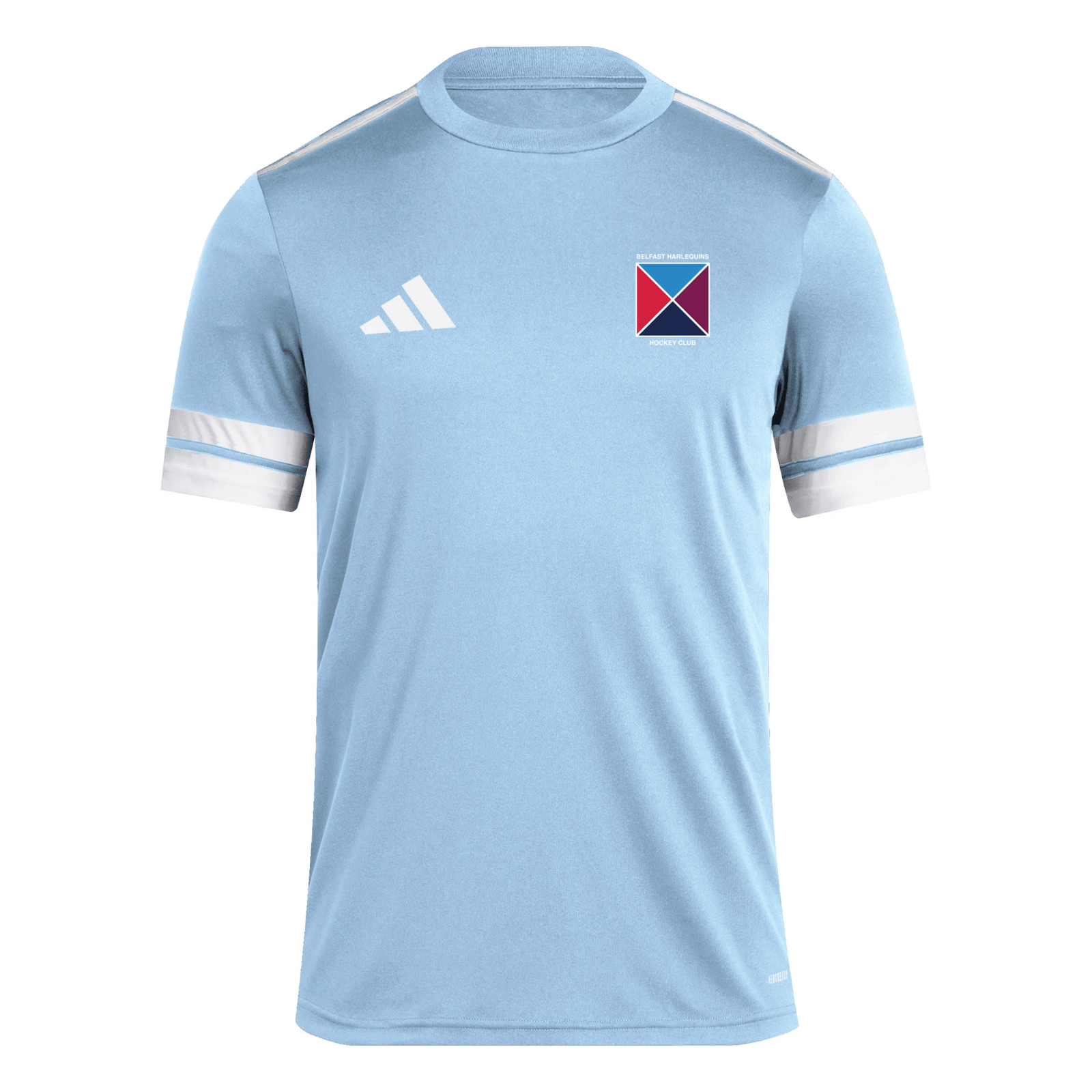 Belfast Harlequins Hockey Club - Squadra 25 Slim SS Shirt - Blue -adidas- Stash Shop