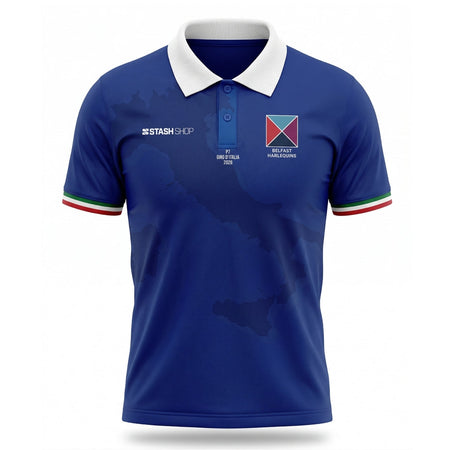 Belfast Harlequins - Italy Tour - Adults Polo - Stash Shop - Stash Shop
