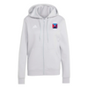 Belfast Harlequins Ladies Hockey Club - Womens Core Full-Zip Cotton Hoodie - Grey