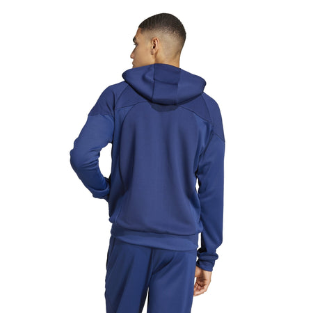 Belfast Harlequins Ladies Hockey Club - Advantage Full Zip Hoodie - Navy -adidas- Stash Shop
