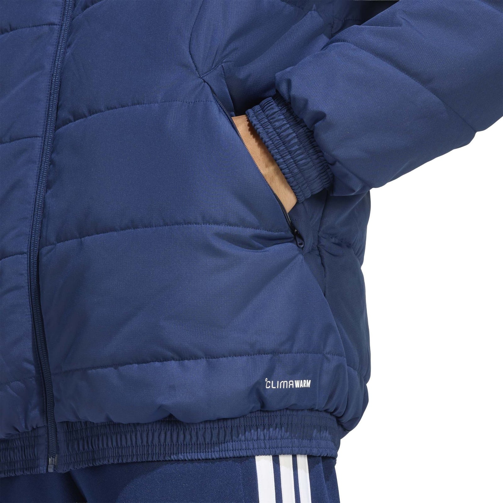 Belfast Harlequins Ladies Hockey Club - Advantage Hooded Winter Jacket - Navy -adidas- Stash Shop