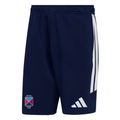 Belfast Harlequins Ladies Hockey Club - Advantage League Zip-Pocket Cotton Sweat Shorts - Navy -adidas- Stash Shop