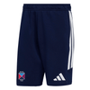 Belfast Harlequins Ladies Hockey Club - Advantage League Zip-Pocket Cotton Sweat Shorts - Navy -adidas- Stash Shop
