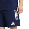 Belfast Harlequins Ladies Hockey Club - Advantage League Zip-Pocket Cotton Sweat Shorts - Navy -adidas- Stash Shop