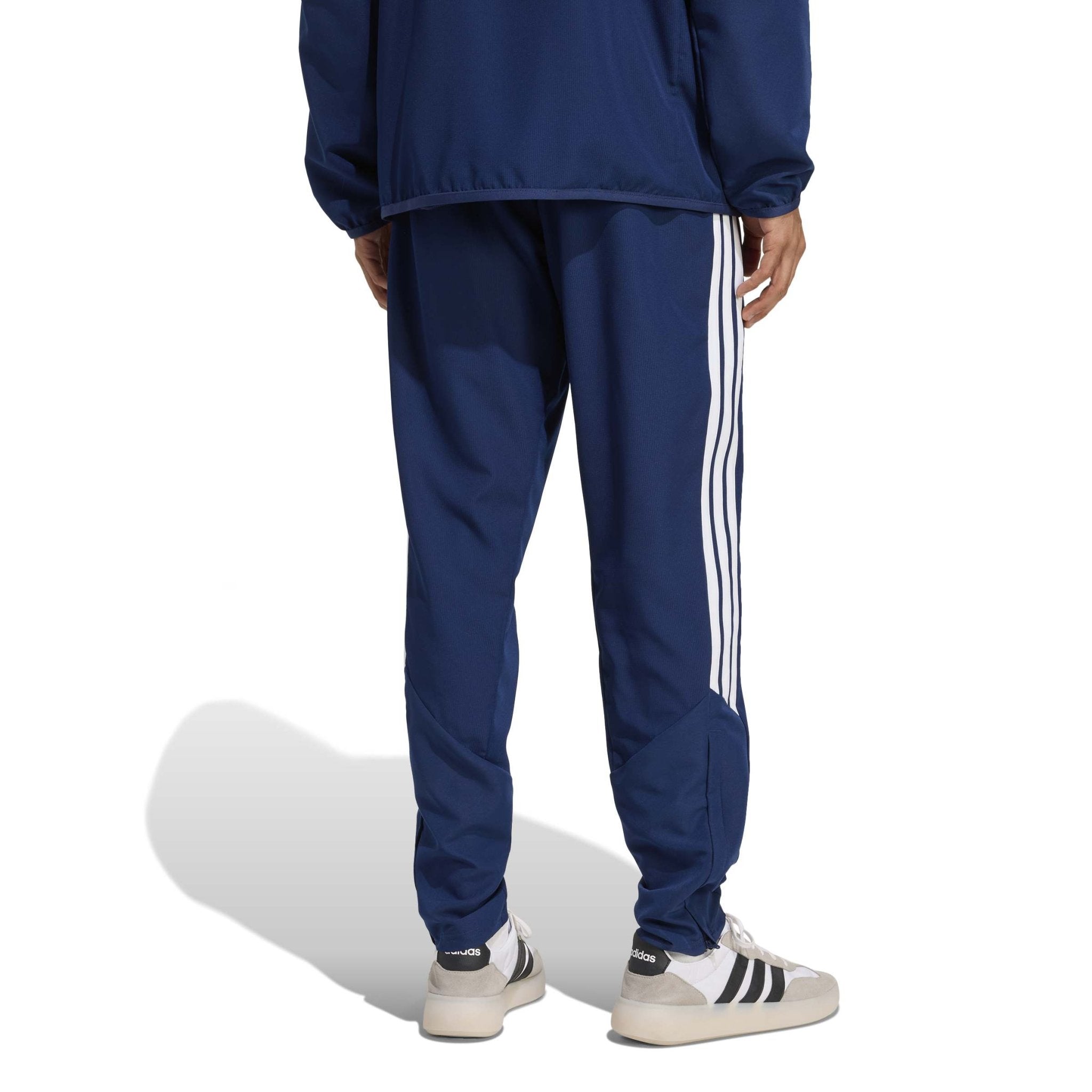 Belfast Harlequins Ladies Hockey Club - Advantage League Zip-Pocket Presentation Track Pants - Navy -adidas- Stash Shop