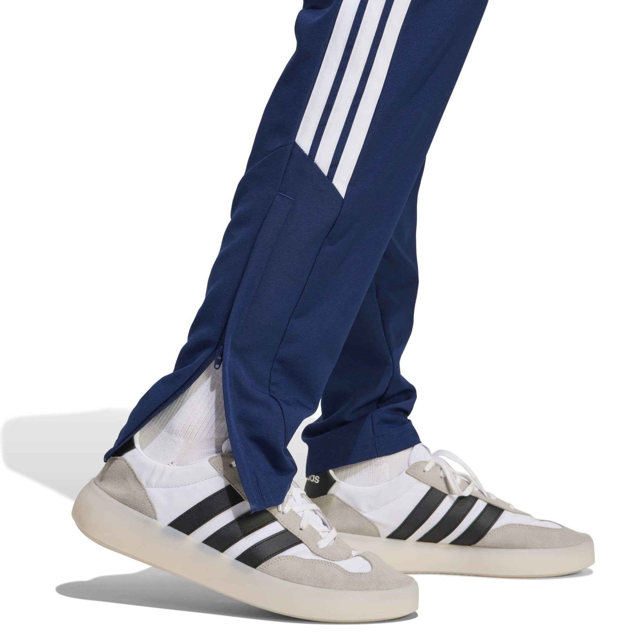 Belfast Harlequins Ladies Hockey Club - Advantage League Zip-Pocket Presentation Track Pants - Navy -adidas- Stash Shop