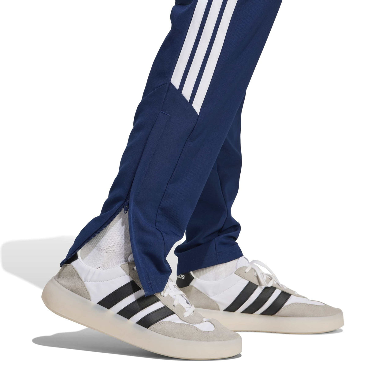 Belfast Harlequins Ladies Hockey Club - Advantage League Zip-Pocket Presentation Track Pants - Navy -adidas- Stash Shop