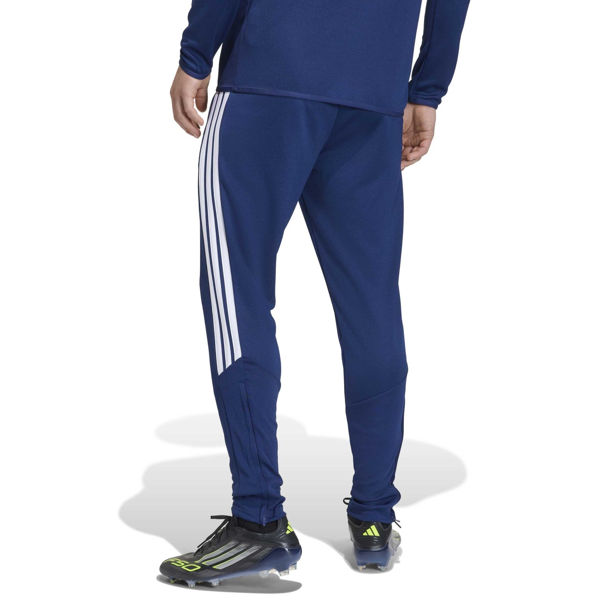 Belfast Harlequins Ladies Hockey Club - Advantage League Zip-Pocket Training Track Pants - Navy -adidas- Stash Shop