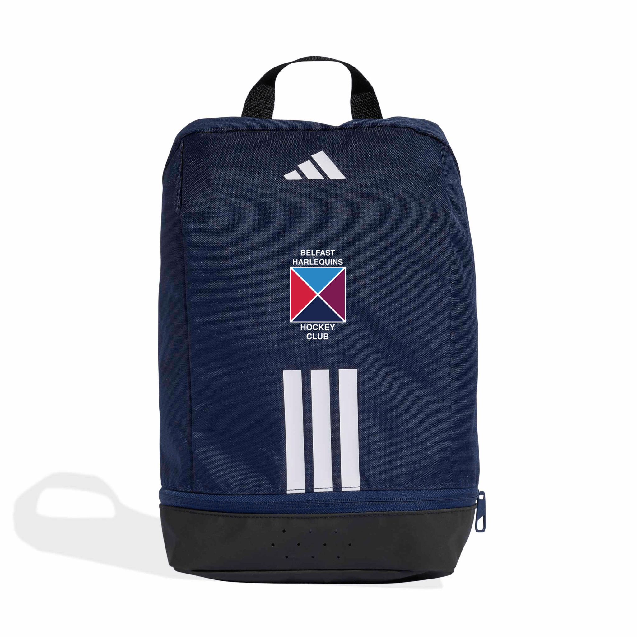 Belfast Harlequins Ladies Hockey Club - Advantage Shoebag - Navy -adidas- Stash Shop