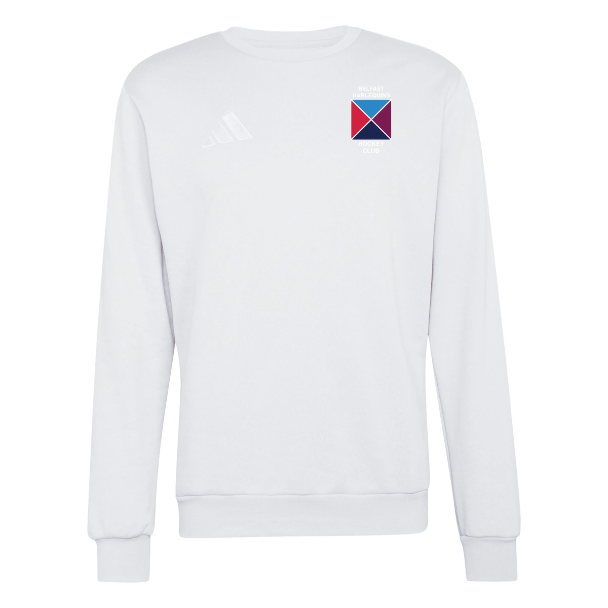 Belfast Harlequins Ladies Hockey Club - Core Cotton Sweatshirt - Grey -adidas- Stash Shop