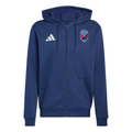 Belfast Harlequins Ladies Hockey Club - Core Full-Zip Cotton Hoodie - Navy -adidas- Stash Shop