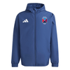 Belfast Harlequins Ladies Hockey Club Core Hooded All-Weather Jacket - Navy -adidas- Stash Shop