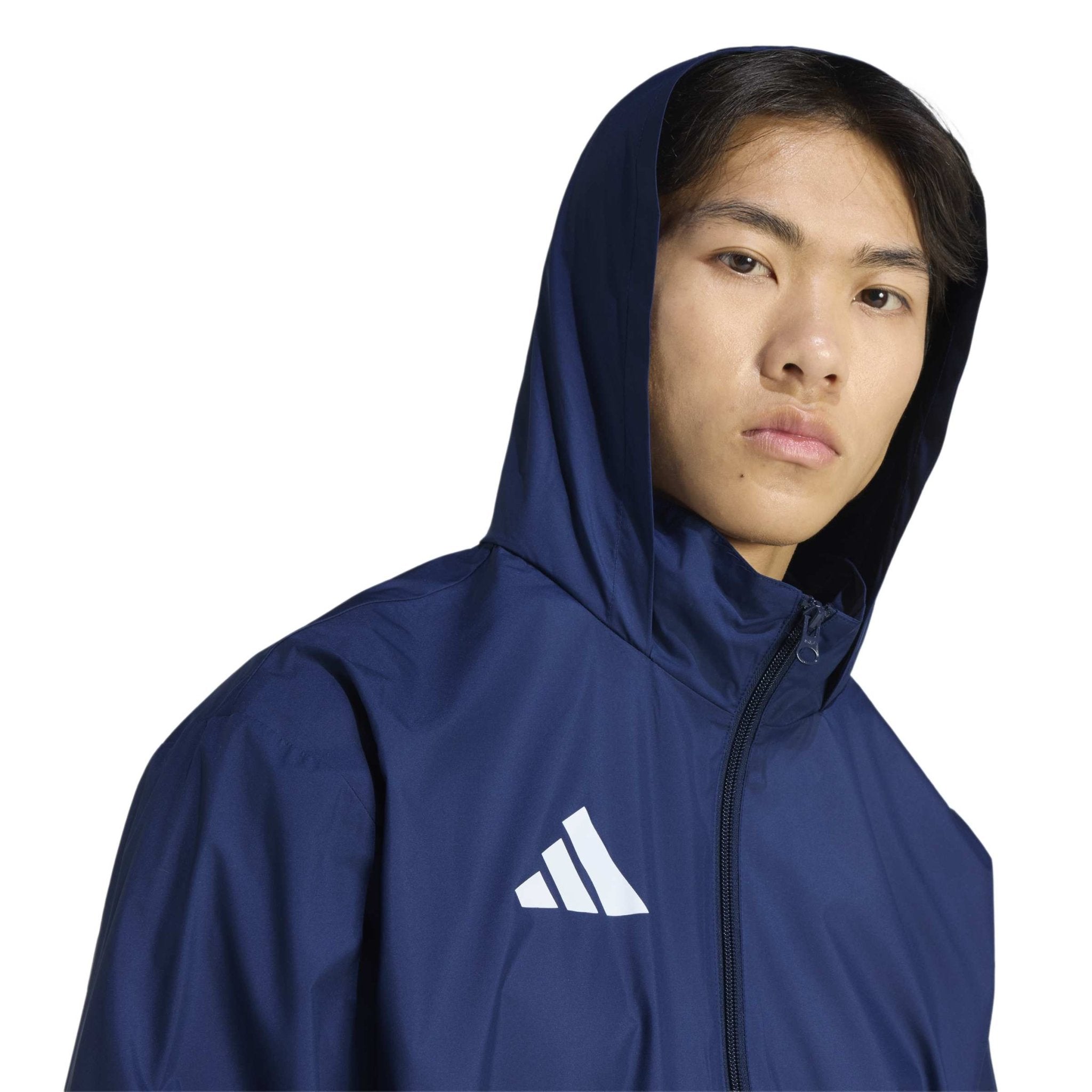 Belfast Harlequins Ladies Hockey Club - Core Hooded Multi Jacket - Navy -adidas- Stash Shop