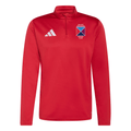 Belfast Harlequins Ladies Hockey Club Core Slim-Fit 1/4-Zip Training Top - Red -adidas- Stash Shop