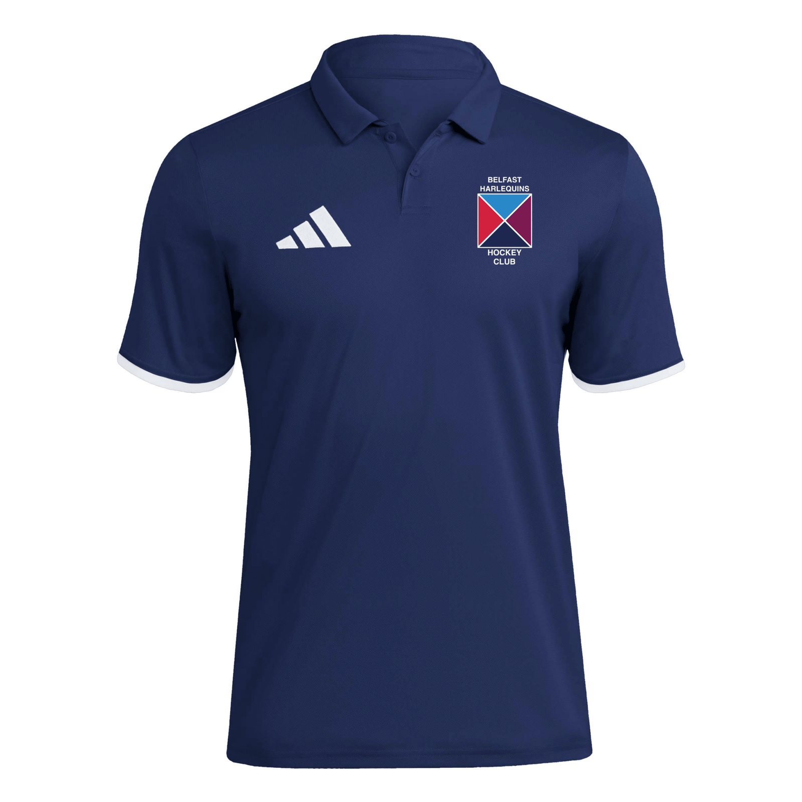 Belfast Harlequins Ladies Hockey Club - Core SS Polo - Navy -adidas- Stash Shop